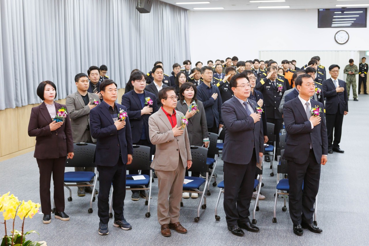 '제62주년 소방의 날 기념식' 게시글의 사진(3)