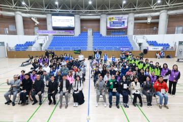 제1회 광주시장애인조정연맹회장배 장애인가족 실내조정대회