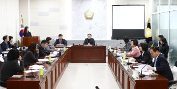 광주시의회 2월중 월례회의